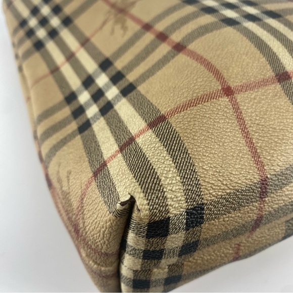 BURBERRY Nova Check Tote Bag Leather - Picture 3 of 13